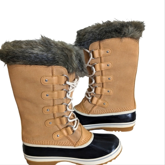 Joan of Arctic Winter Boots - Waterproof, Insulated, Suede ...Size 9.5 - Picture 3 of 8